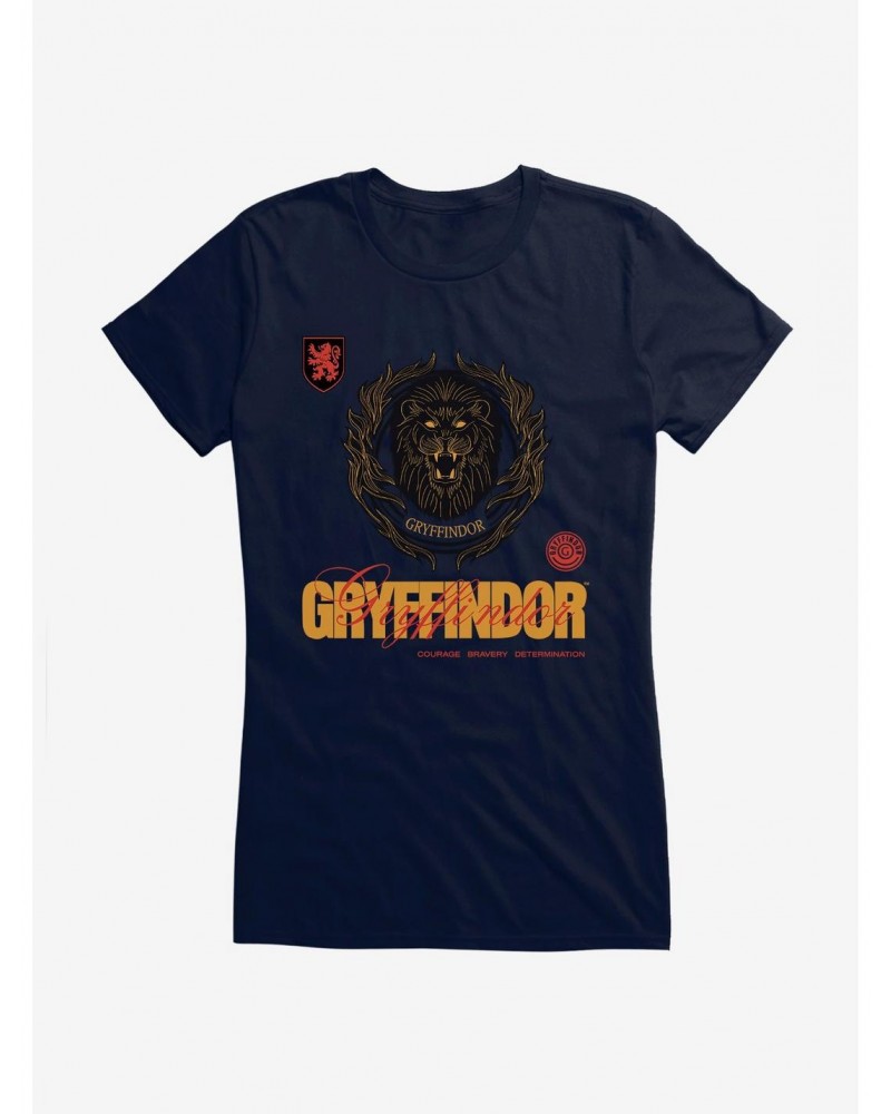 Harry Potter Gryffindor Seal Motto Girls T-Shirt $8.76 T-Shirts