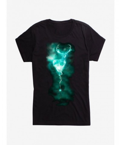 Harry Potter Stag Patronus Girls T-Shirt $6.57 T-Shirts