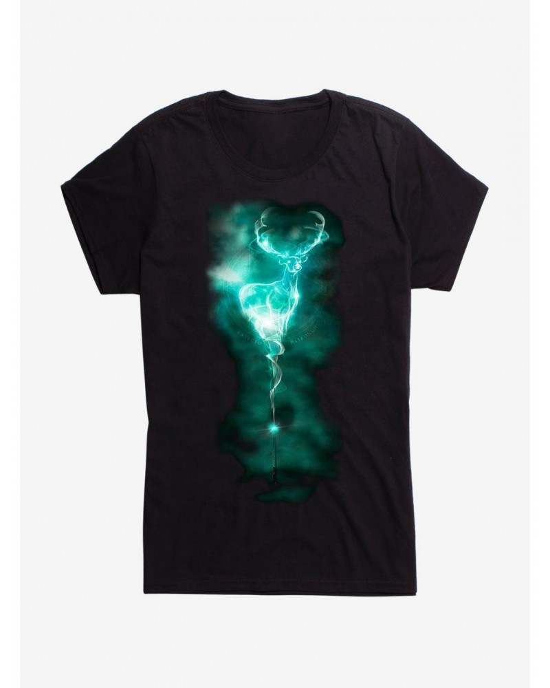 Harry Potter Stag Patronus Girls T-Shirt $6.57 T-Shirts