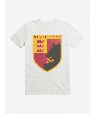 Harry Potter Gryffindor Triple Crown Crest T-Shirt $6.31 T-Shirts