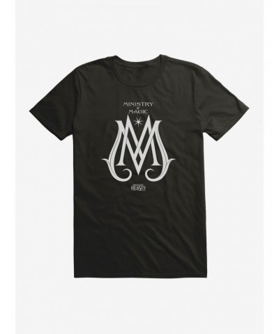 Fantastic Beasts Ministry Of Magic Logo T-Shirt $9.56 T-Shirts