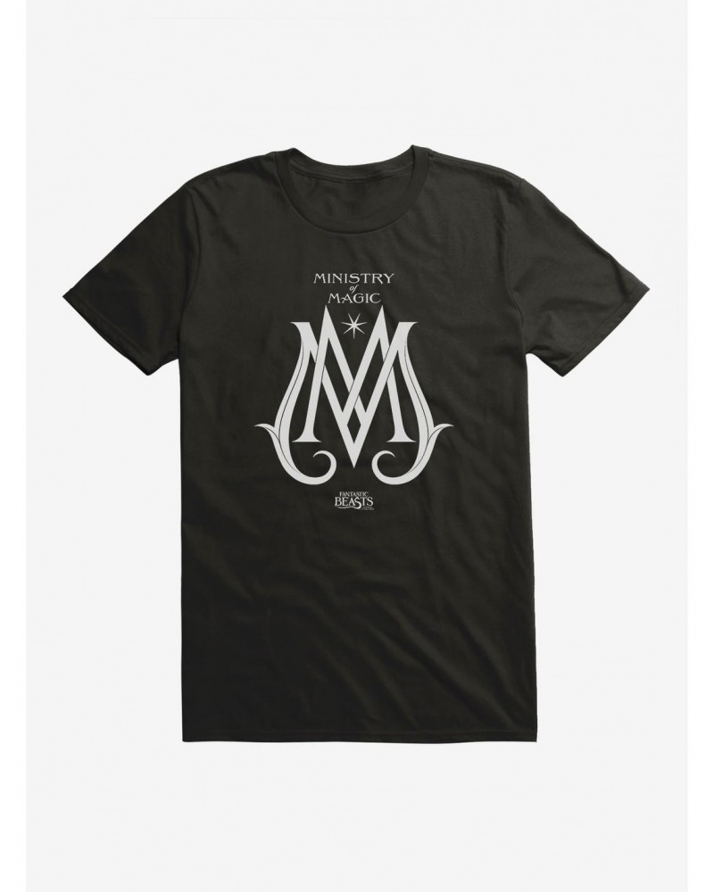 Fantastic Beasts Ministry Of Magic Logo T-Shirt $9.56 T-Shirts