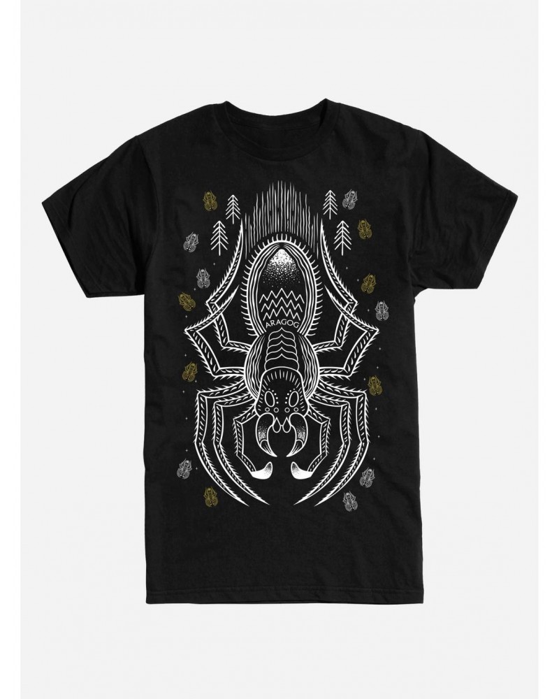 Harry Potter Aragog Outline T-Shirt $6.31 T-Shirts