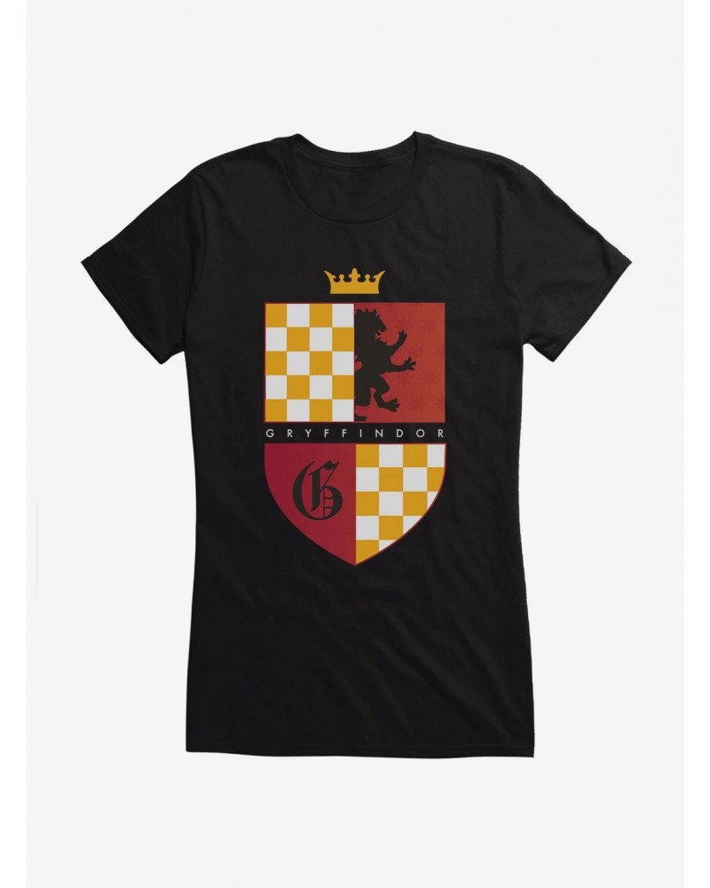 Harry Potter Gryffindor Coat Of Arms Girls T-Shirt $7.17 T-Shirts