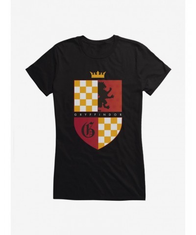 Harry Potter Gryffindor Coat Of Arms Girls T-Shirt $7.17 T-Shirts