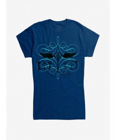 Harry Potter Sorcerers Flying Keys Girls T-Shirt $6.18 T-Shirts