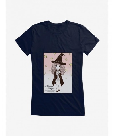 Harry Potter Stylized Hermione Granger Girls T-Shirt $6.77 T-Shirts