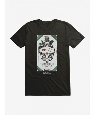 Fantastic Beasts: The Secrets Of Dumbledore Ministerio Da Magia Poster T-Shirt $5.74 T-Shirts