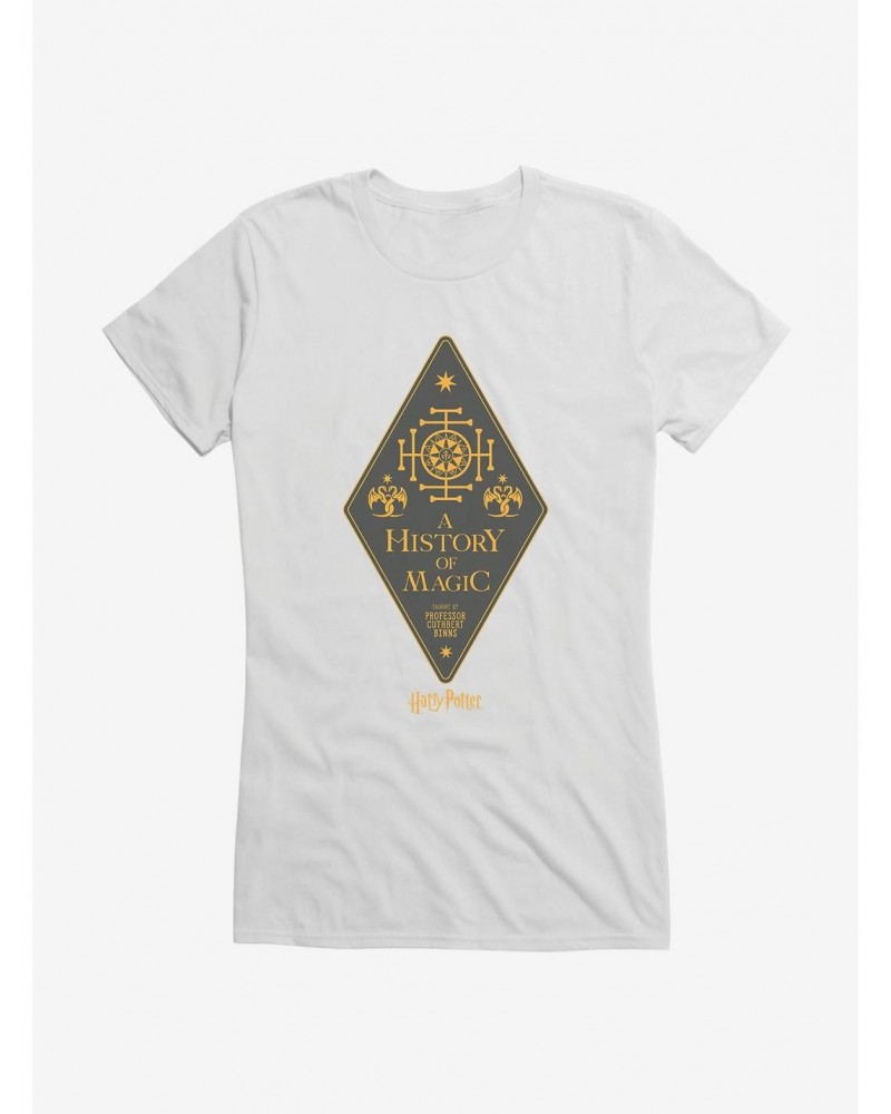 Harry Potter A History Of Magic Girls T-Shirt $9.56 T-Shirts