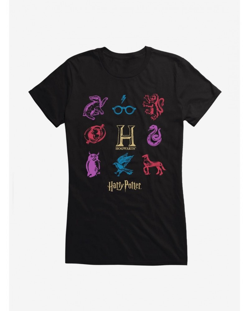 Harry Potter Animals Girls T-Shirt $5.74 T-Shirts