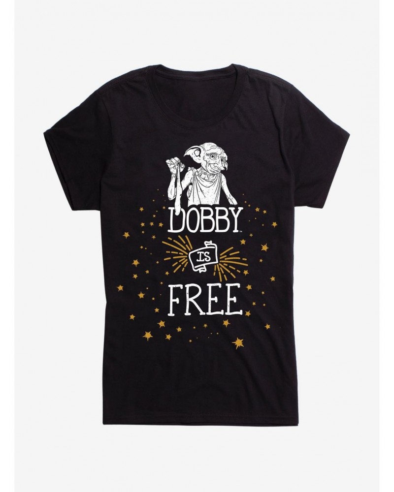 Harry Potter Dobby Is Free Girls T-Shirt $6.97 T-Shirts