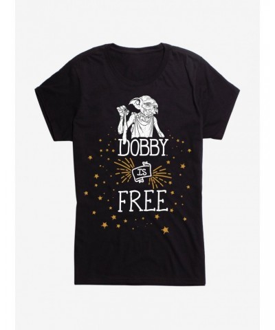 Harry Potter Dobby Is Free Girls T-Shirt $6.97 T-Shirts