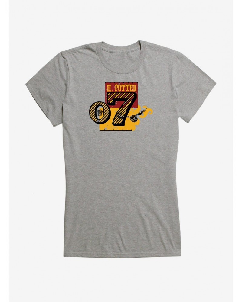 Harry Potter Quidditch Team Number 7 Girls T-Shirt $7.77 T-Shirts