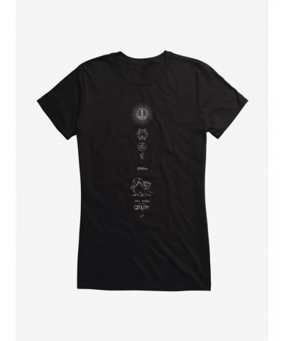 Fantastic Beasts Symbols & Qilin Girls T-Shirt $9.76 T-Shirts