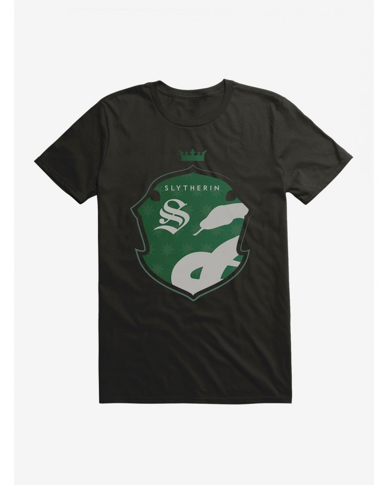 Harry Potter Slytherin S Crest T-Shirt $9.37 T-Shirts