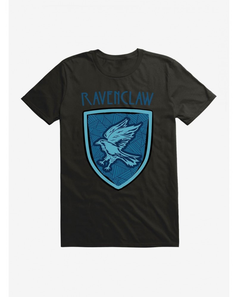 Harry Potter Ravenclaw Modern Geometric Emblem T-Shirt $8.80 T-Shirts