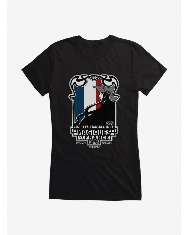 Fantastic Beasts Ministere Girls T-Shirt $7.77 T-Shirts