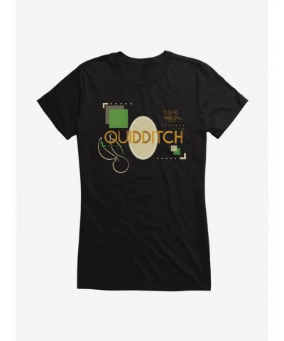 Harry Potter Hogwarts Quidditch Girls T-Shirt $6.97 T-Shirts