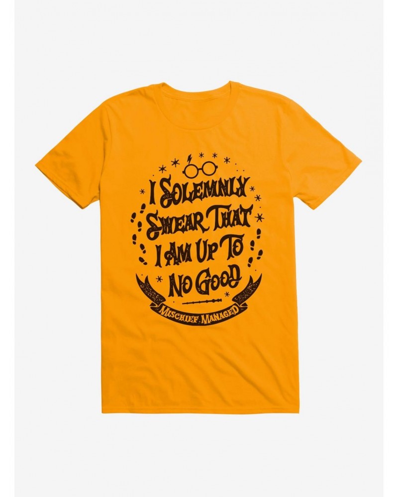 Harry Potter Solemnly Swear No Good T-Shirt $8.41 T-Shirts