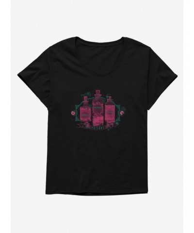 Harry Potter Different Potions Girls T-Shirt Plus Size $8.32 T-Shirts