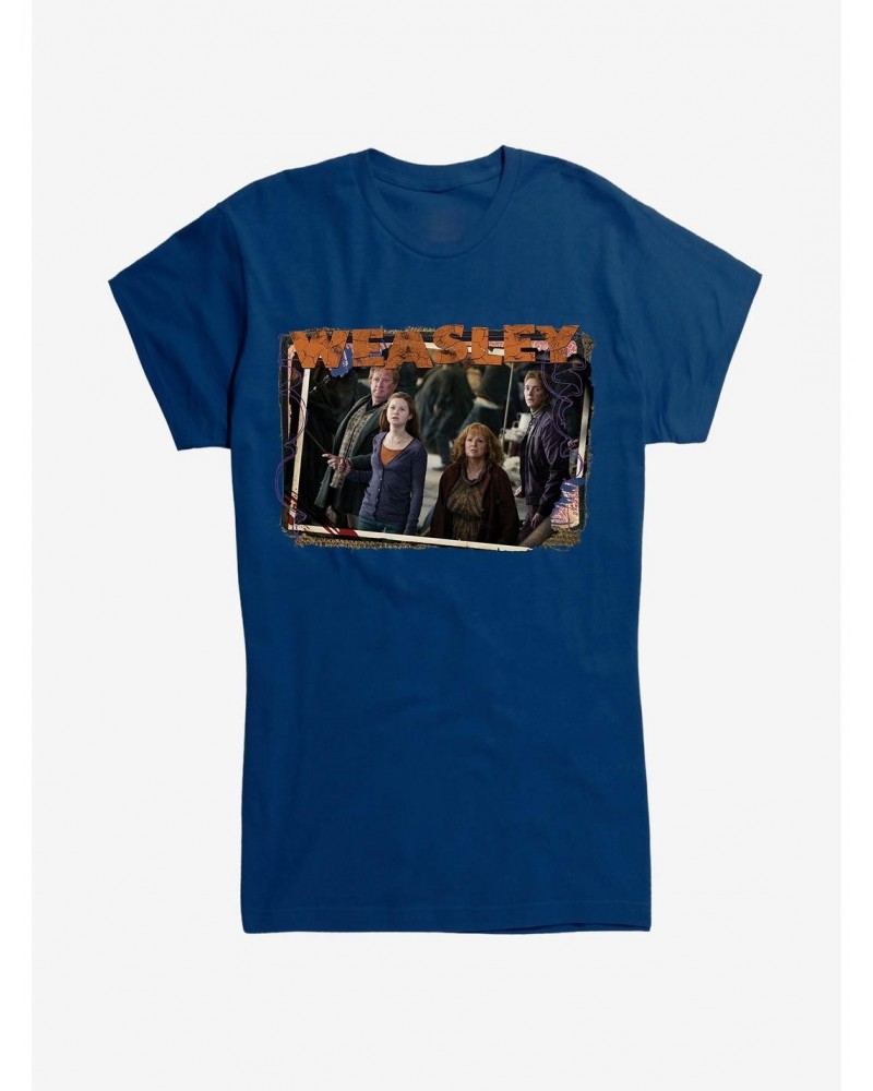 Harry Potter Weasley Family Collage Girls T-Shirt $7.77 T-Shirts