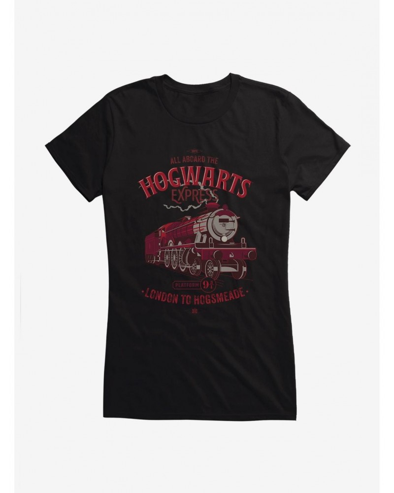 Harry Potter Hogwarts Express Red Icon Girls T-Shirt $9.36 T-Shirts