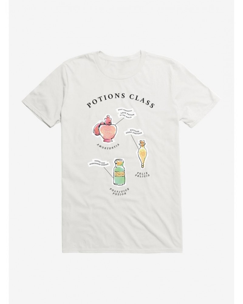 Harry Potter Watercolor Potions Class T-Shirt $9.56 T-Shirts