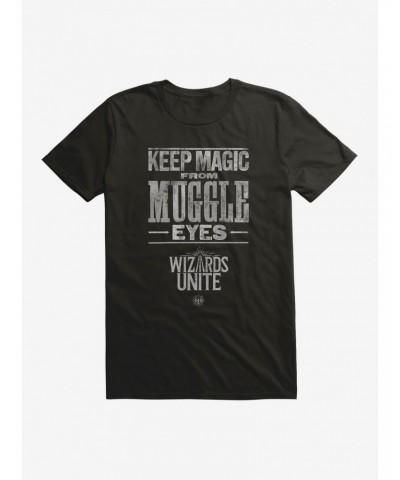 Harry Potter: Wizards Unite Muggle Eyes T-Shirt $9.56 T-Shirts