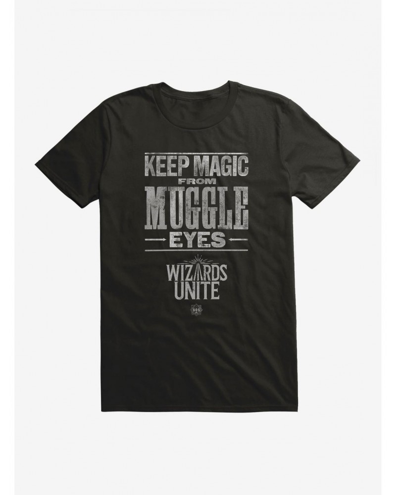 Harry Potter: Wizards Unite Muggle Eyes T-Shirt $9.56 T-Shirts