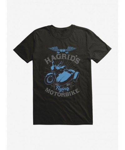 Harry Potter Hagrid's Flying Motorbike Icon T-Shirt $7.27 T-Shirts