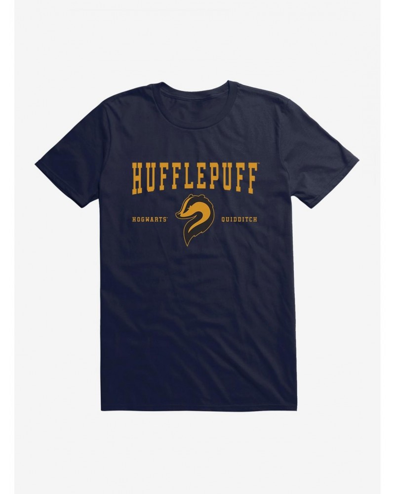 Harry Potter Hufflepuff Quidditch Symbol T-Shirt $5.93 T-Shirts