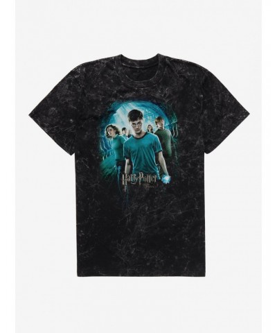 Harry Potter and the Order of the Phoenix In French Movie Poster Mineral Wash T-Shirt $6.42 T-Shirts