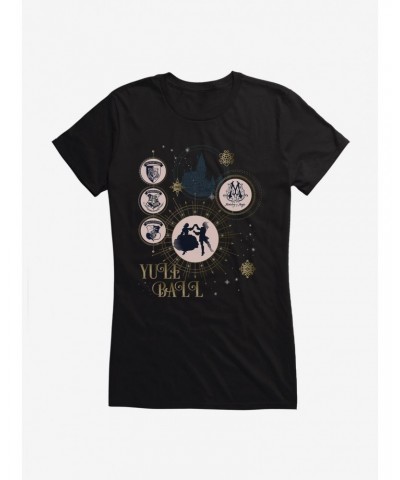 Harry Potter Wizarding Schools Yule Ball Girls T-Shirt $9.76 T-Shirts