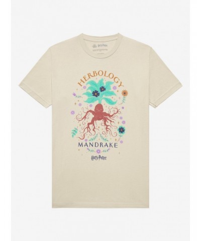 Harry Potter Herbology Mandrake T-Shirt $8.13 T-Shirts