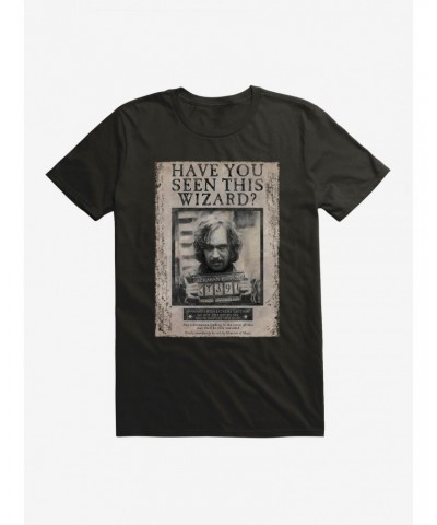 Harry Potter Sirius Black Wanted Poster T-Shirt $5.74 T-Shirts