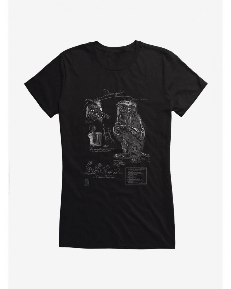 Fantastic Beasts Demiguise Page Girls T-Shirt $8.17 T-Shirts