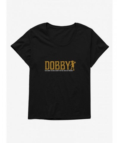 Harry Potter Dobby Title Girls T-Shirt Plus Size $11.10 T-Shirts