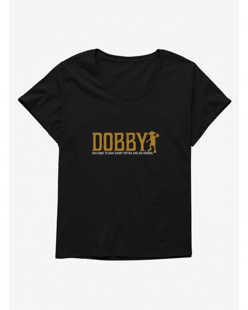 Harry Potter Dobby Title Girls T-Shirt Plus Size $11.10 T-Shirts