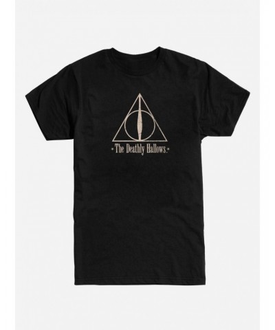 Harry Potter The Deathly Hallows Symbol T-Shirt $7.27 T-Shirts