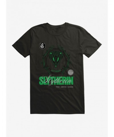 Harry Potter Slytherin Seal Motto T-Shirt $6.12 T-Shirts