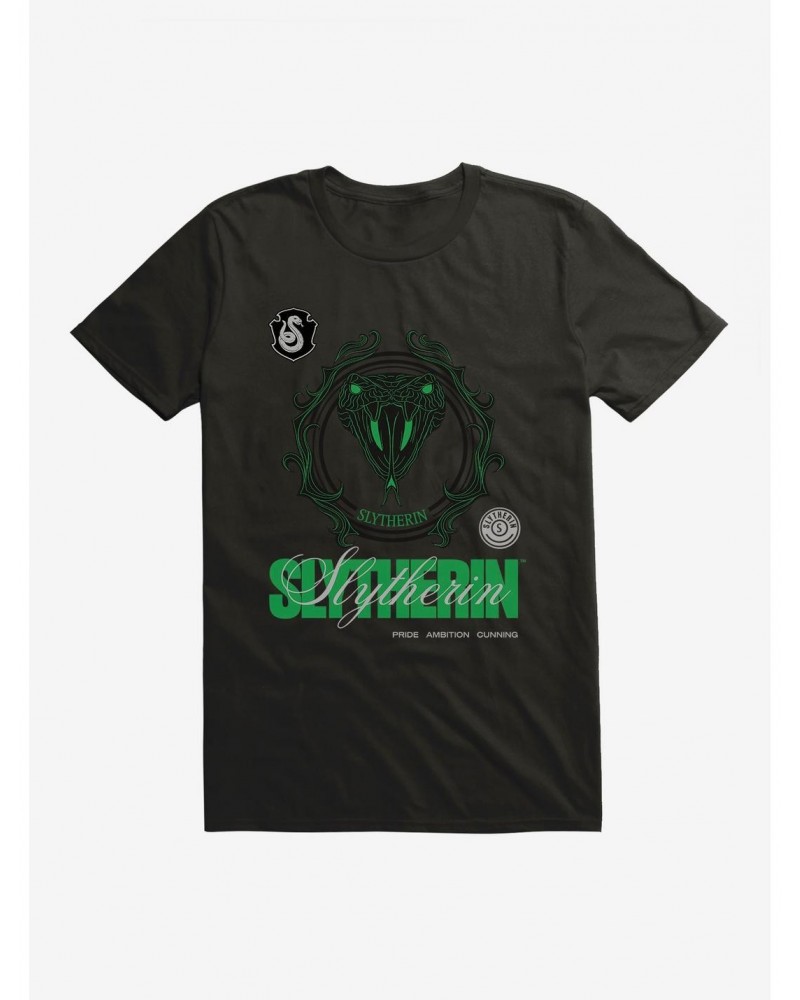 Harry Potter Slytherin Seal Motto T-Shirt $6.12 T-Shirts