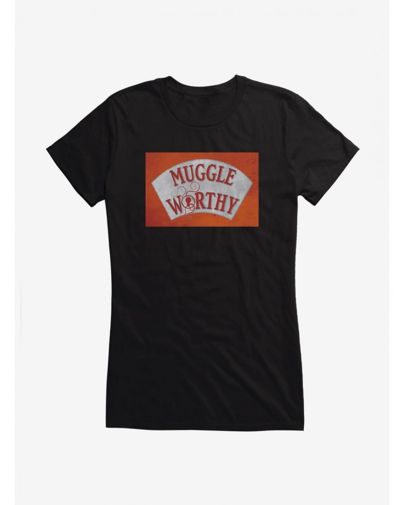 Fantastic Beasts Muggle Worthy Girls T-Shirt $7.17 T-Shirts