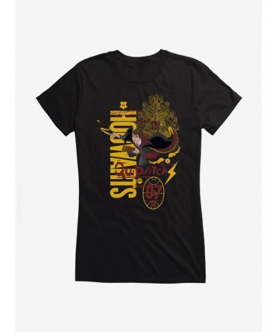 Harry Potter Hogwarts Quidditch 07 Girls T-Shirt $8.17 T-Shirts