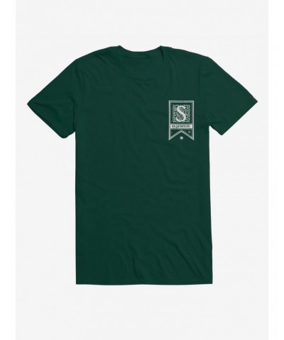 Harry Potter Slytherin House Banner T-Shirt $7.84 T-Shirts