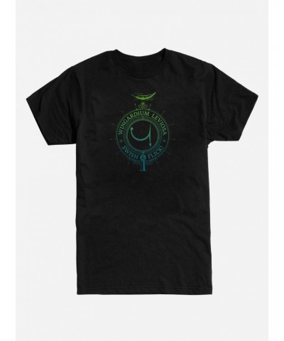 Harry Potter Wingardium Leviosa Logo T-Shirt $7.27 T-Shirts