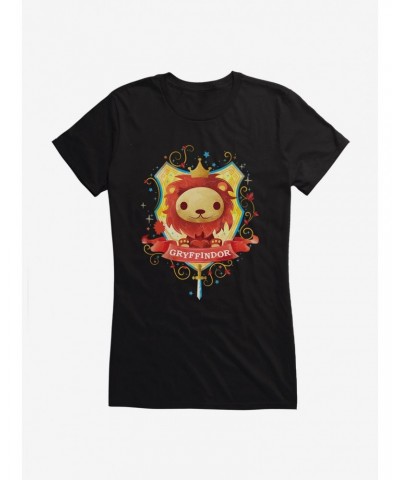 Harry Potter Gryffindor Graphic Sword Girls T-Shirt $7.57 T-Shirts