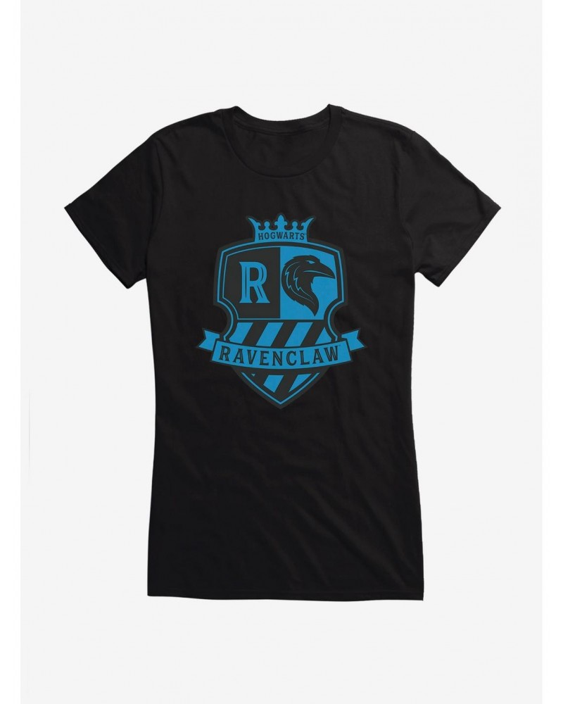 Harry Potter Ravenclaw House Crest Girls T-Shirt $8.57 T-Shirts