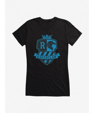 Harry Potter Ravenclaw House Crest Girls T-Shirt $8.57 T-Shirts