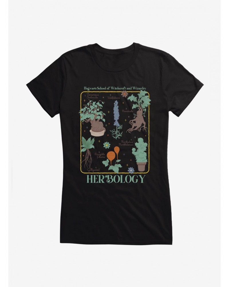 Harry Potter Herbology Textbook Plants Girls T-Shirt $5.98 T-Shirts