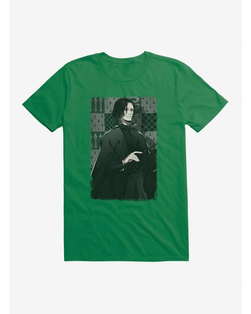 Harry Potter Snape Anime Style T-Shirt $8.22 T-Shirts